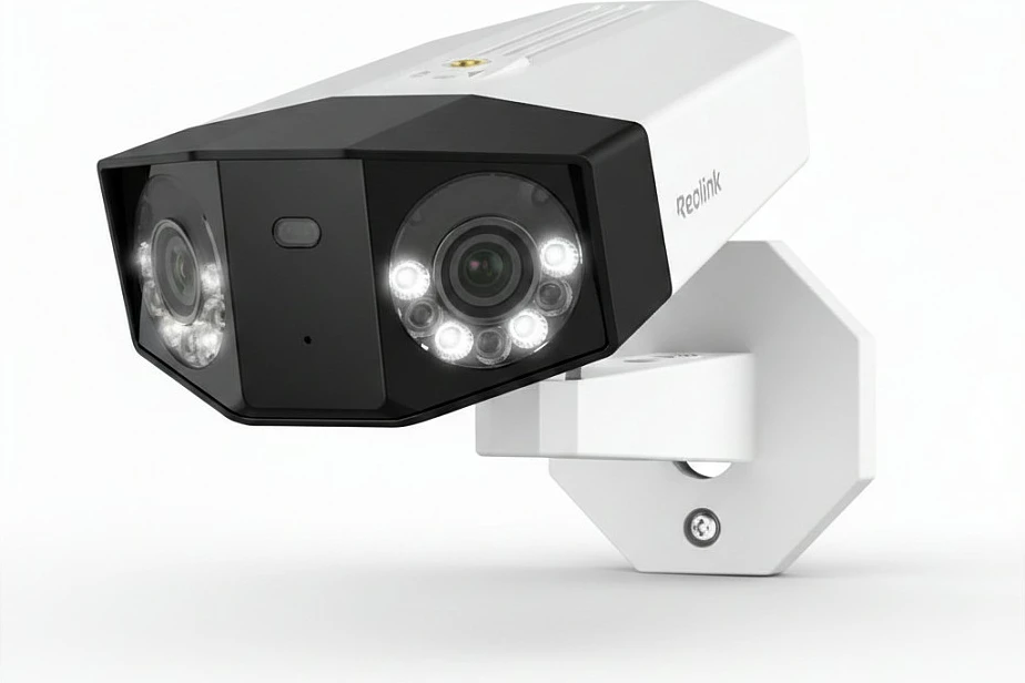 Kamerë sigurie Reolink Duo Series P750, PoE, me kërkim AI në video, bardhë/zezë