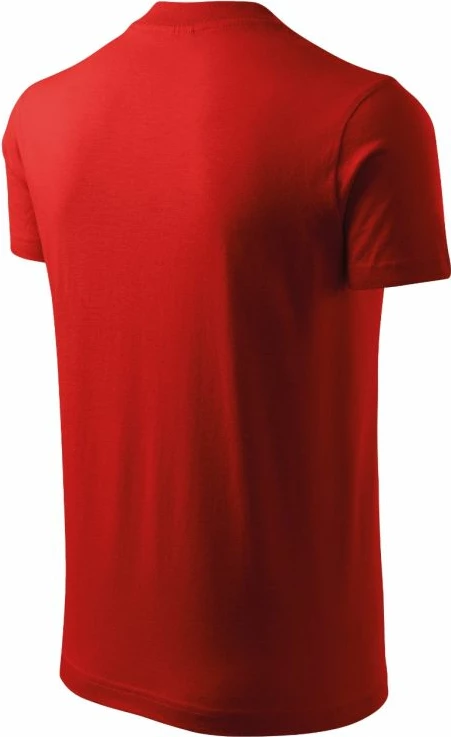 Maicë Adler me qafë V për meshkuj dhe femra, e kuqe