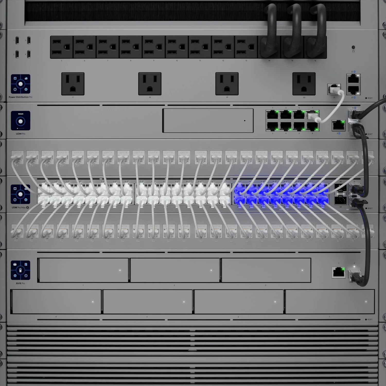 Switch Ubiquiti Pro Max 48, L3, 2.5G Ethernet (100/1000/2500), Rack mounting, 1U