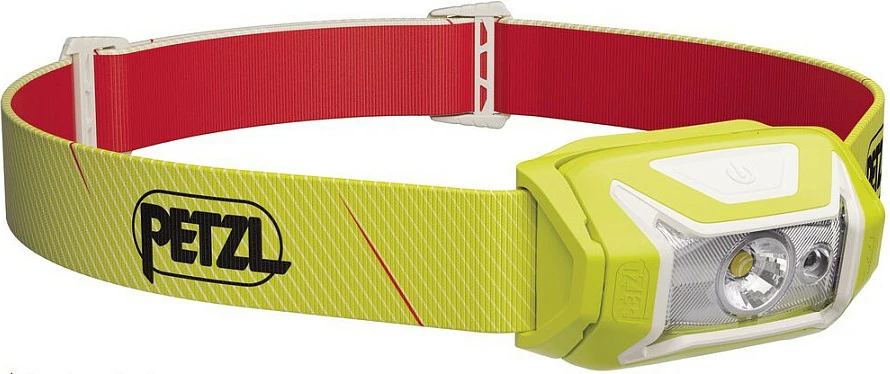 Lampë koke Petzl TIKKA, 350 lm, IPX4, 3x AAA, e verdhë