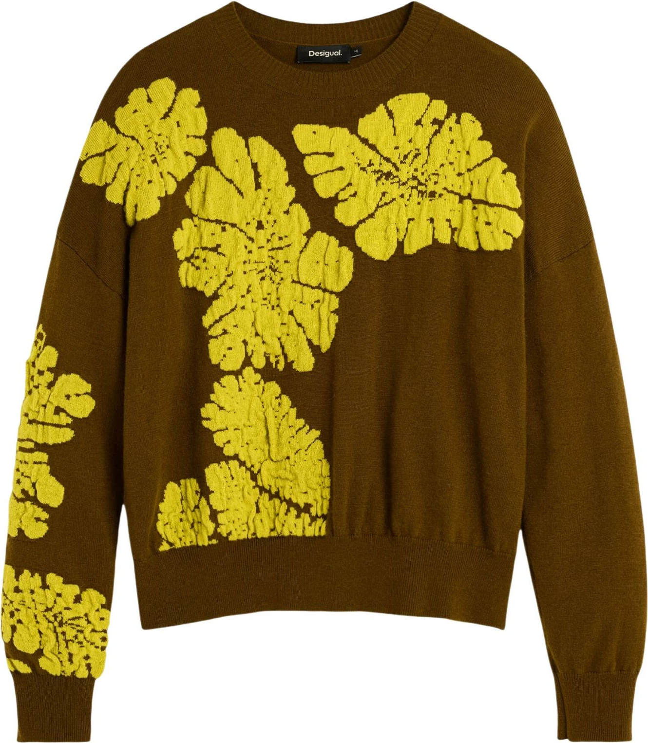 Xhemper për femra Desigual JERS_BUBBLES_LACROIX 26WWJF09, i gjelbër [Madhësia: M]