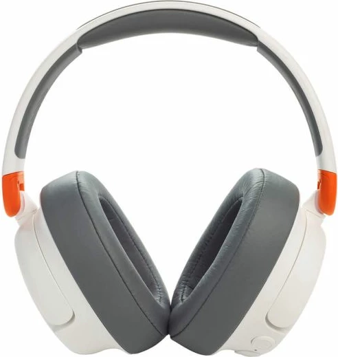 Kufje Bluetooth për fëmijë JBL JR460NC me ANC, 20h bateri, limit 85 dB, me kabllo të shkëputshme, e bardhë