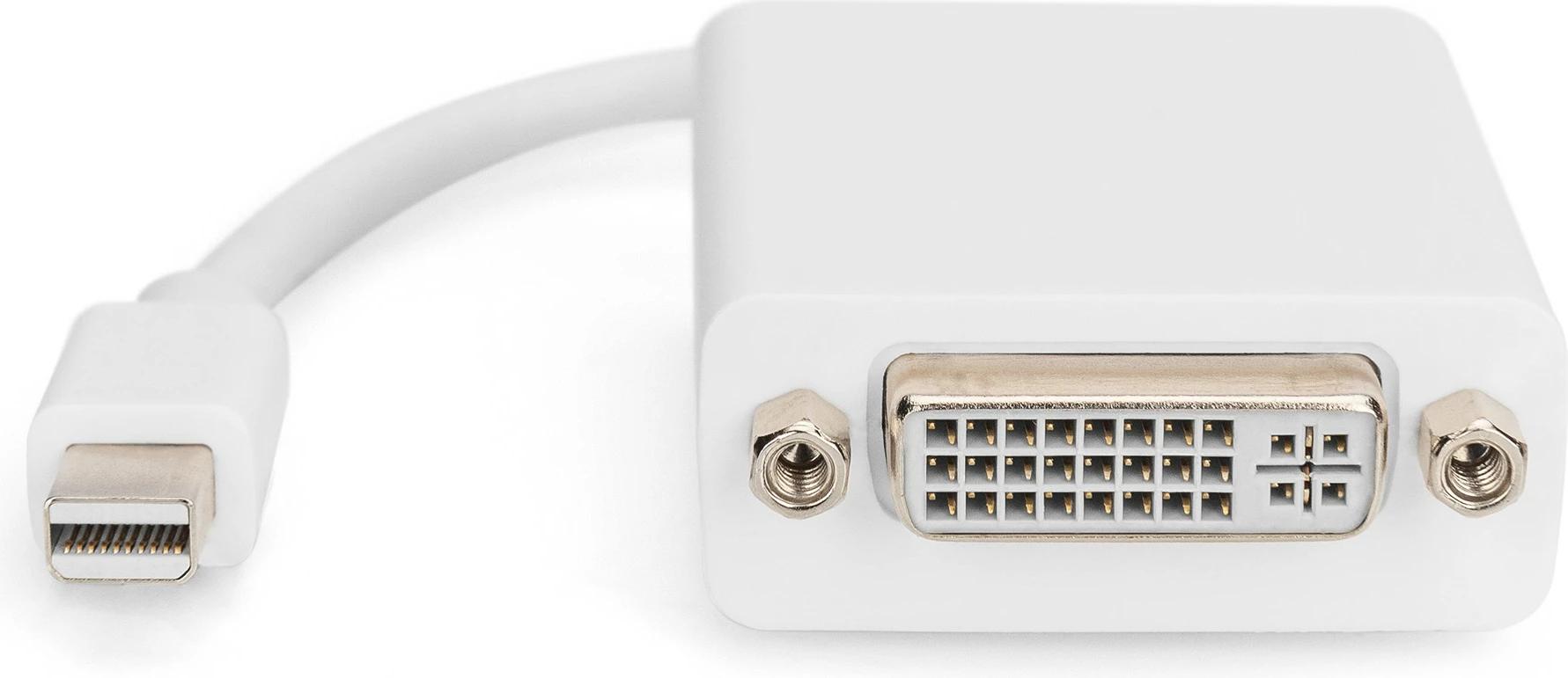 Adapter DisplayPort Digitus Mini DisplayPort në DVI-D, 0.15m, i bardhë