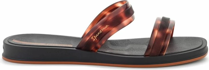 Shapka femrash Ipanema Glow Trendy Slide AD 27421-BR850, të zeza/turtle/brown [Madhësia: 38]