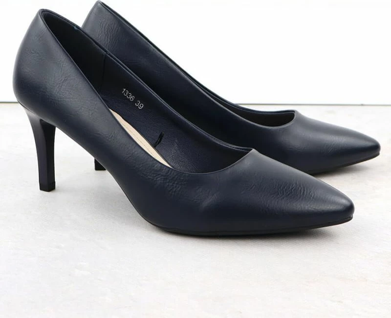 Këpucë elegante femra LEONE Sergio Leone 1336, blu e errët