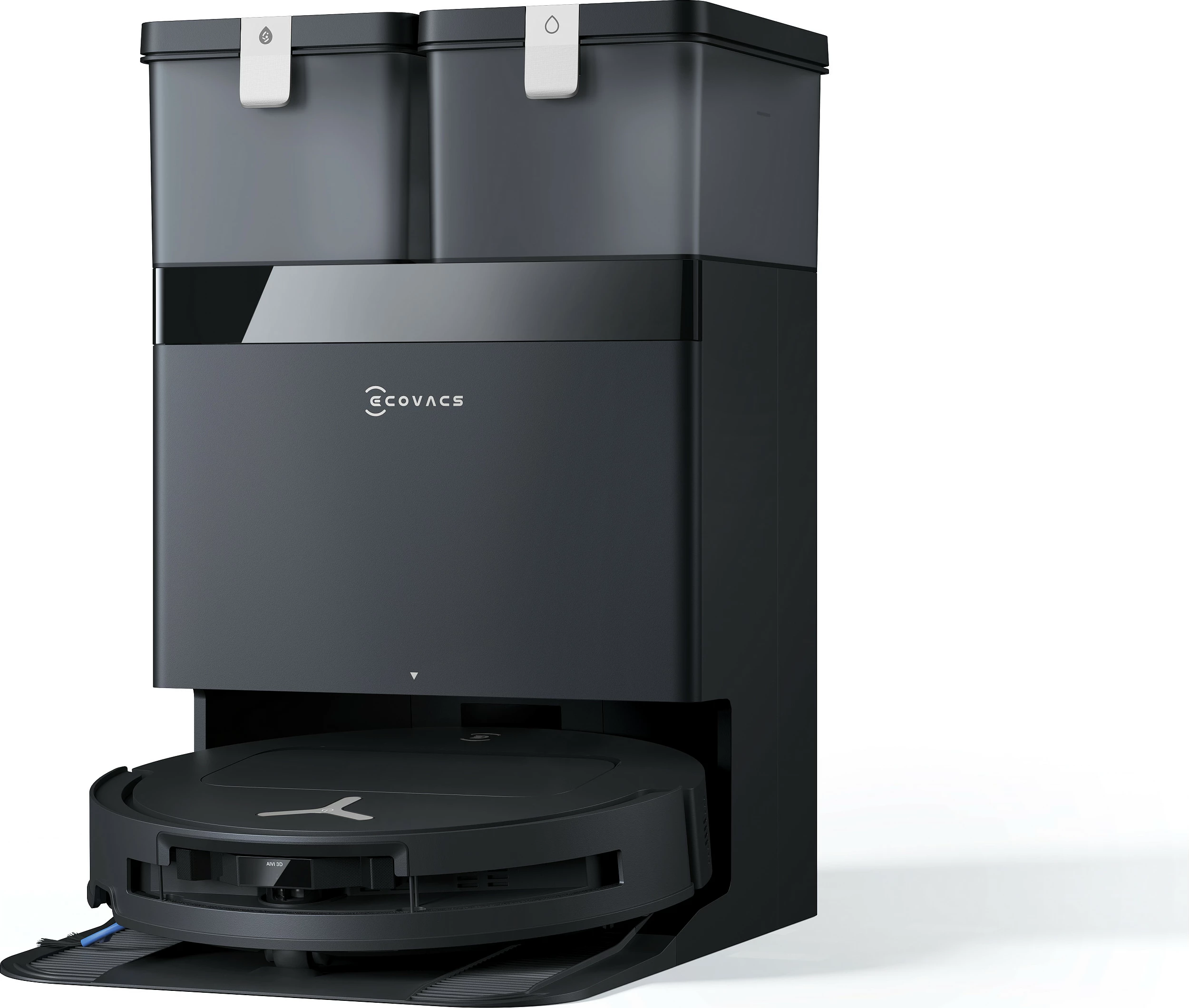 Fshesë robotike ECOVACS DEEBOT T50 OMNI (Gen3), 25000Pa, mop, Wi‑Fi, e zezë