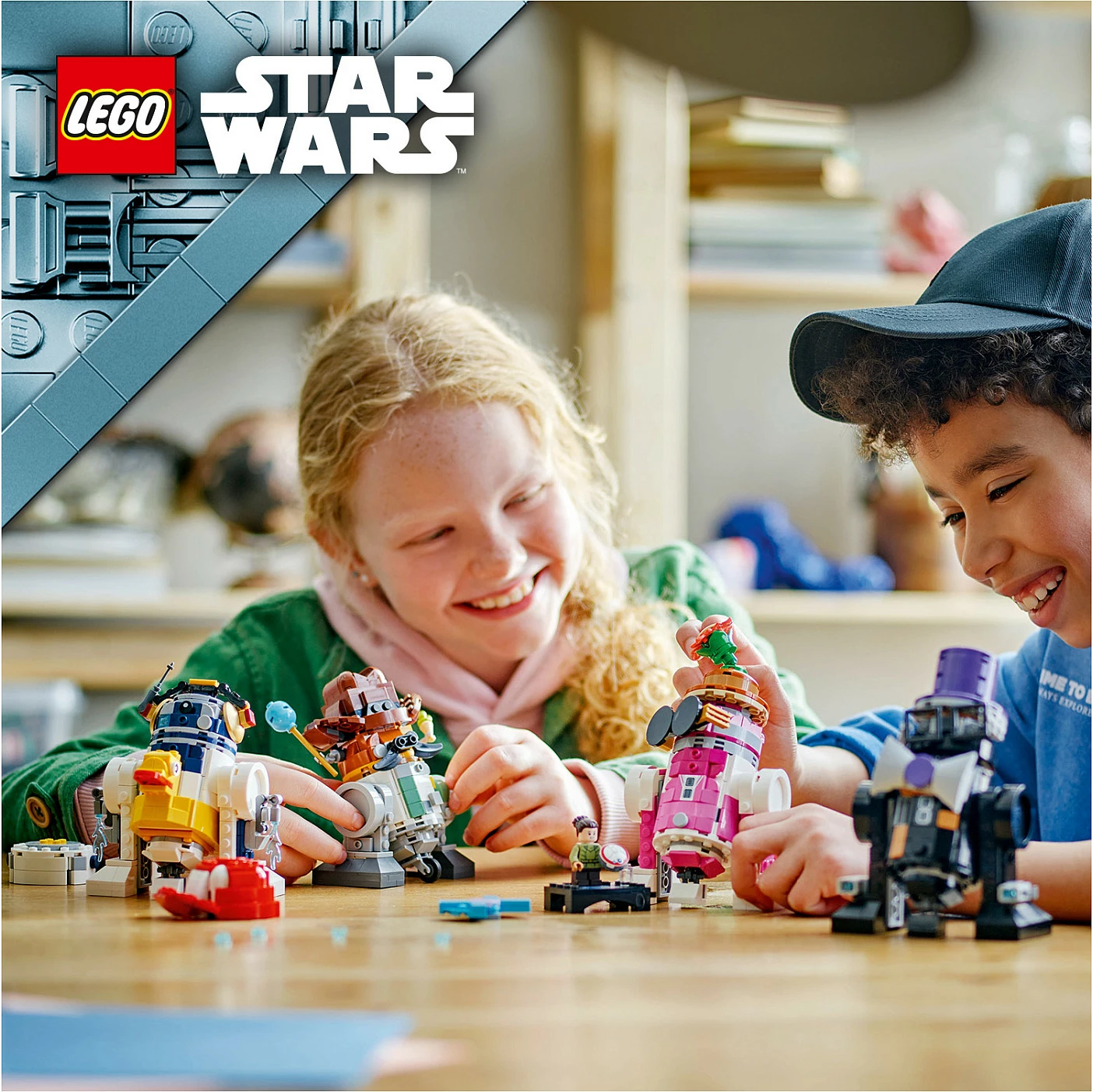 Set ndërtimi LEGO Star Wars Creative Play Droid Builder 75392, 1186 pjesë, 9+ vjeç, shumëngjyrësh