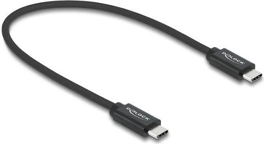 Kabl USB-C DeLOCK USB4 Gen 3x2 40Gbps, USB PD 3.1 240W, 0.5m, i zi