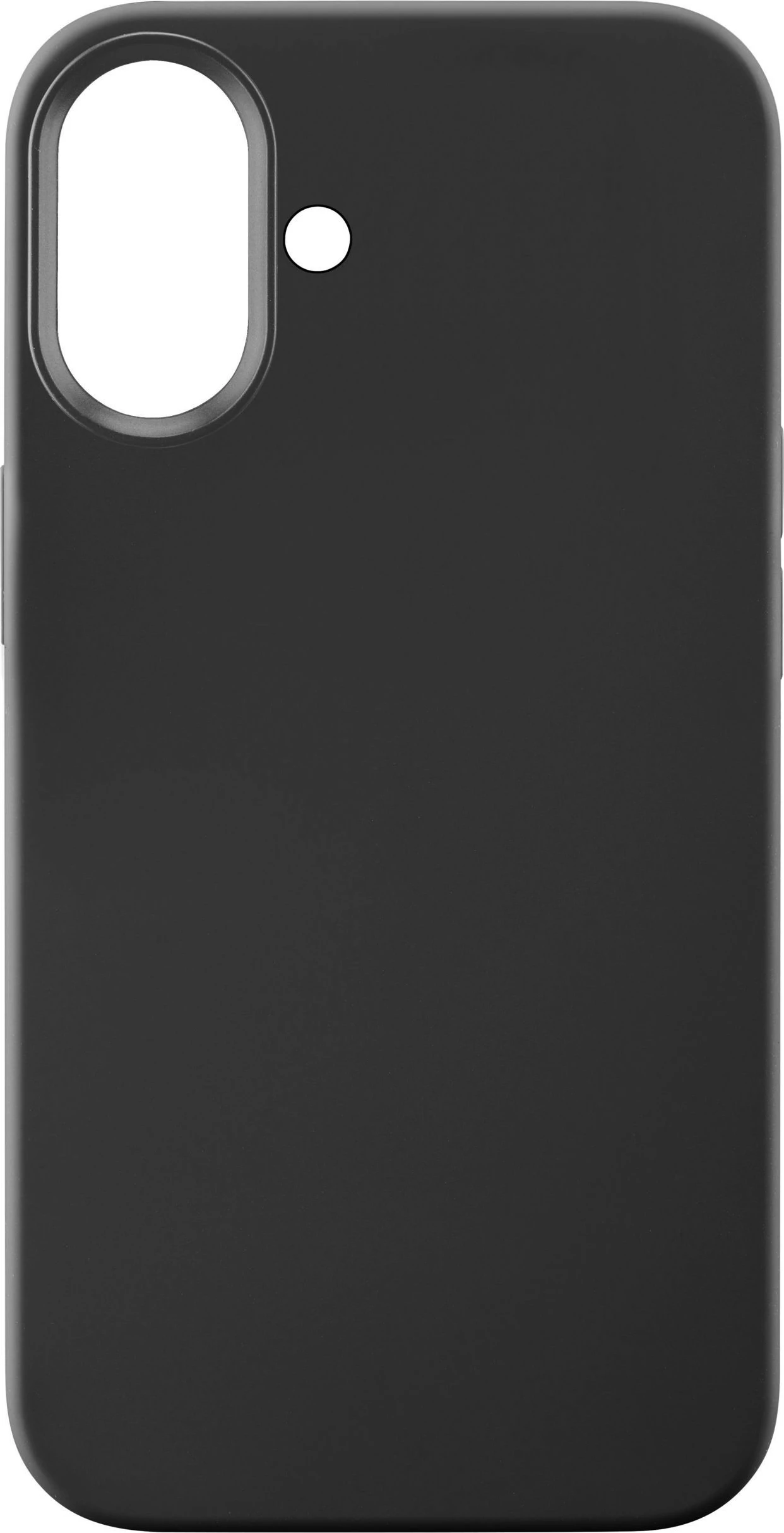 Mbështjellës Cellular Line Sensation për iPhone 16 Plus, silikon, MagSafe, i zi