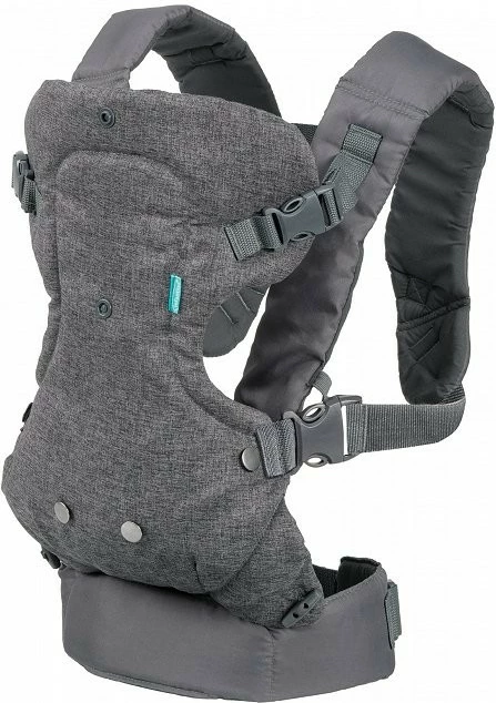 Mbajtës fëmijësh B-kids Infantino 4-në-1, 1505204N, Gri/Gjelbër