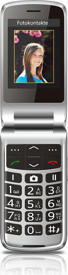 Celular bea-fon SL645 LTE, 64GB, zi-argjendtë