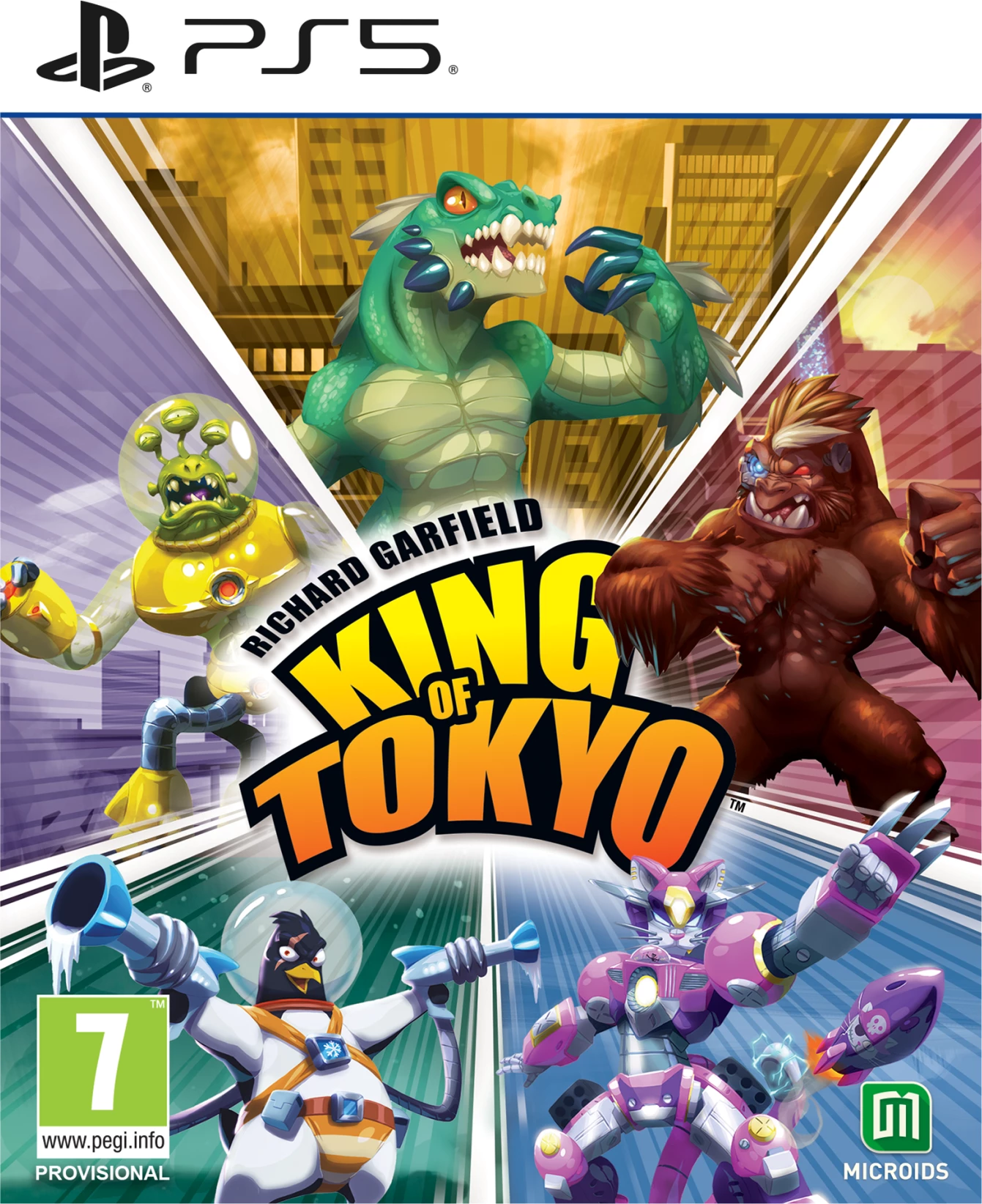 Lojë PS5 Microids King of Tokyo, PEGI 7