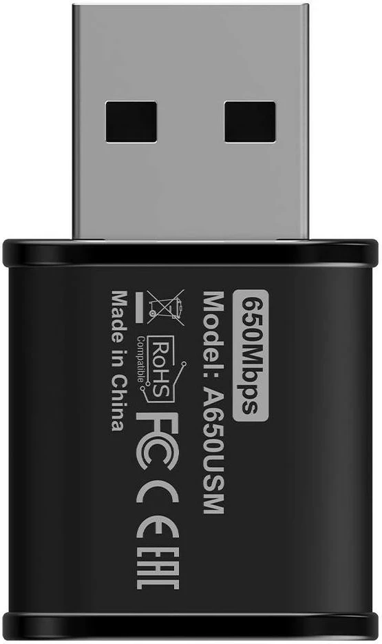 Adapter wireless TotoLink A650USM, USB 2.0, 633 Mbps
