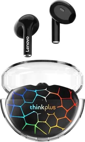 Dëgjuese Lenovo Thinkplus LivePods LP80 PRO RGB, të zeza