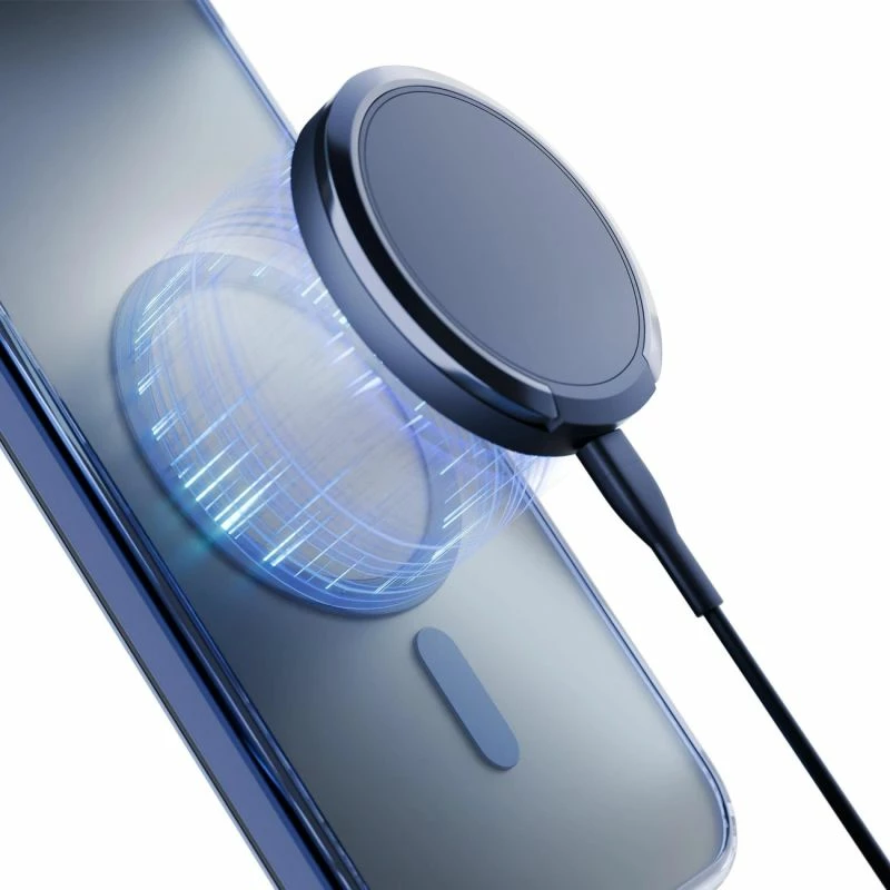 Kapak telefoni 3mk Frosty MagCase për iPhone 17, kaltër