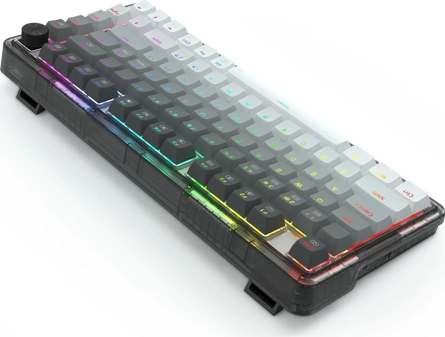 Tastierë mekanike Redragon K673GG-RGB-PRO UCAL PRO, RGB, wireless, e zezë