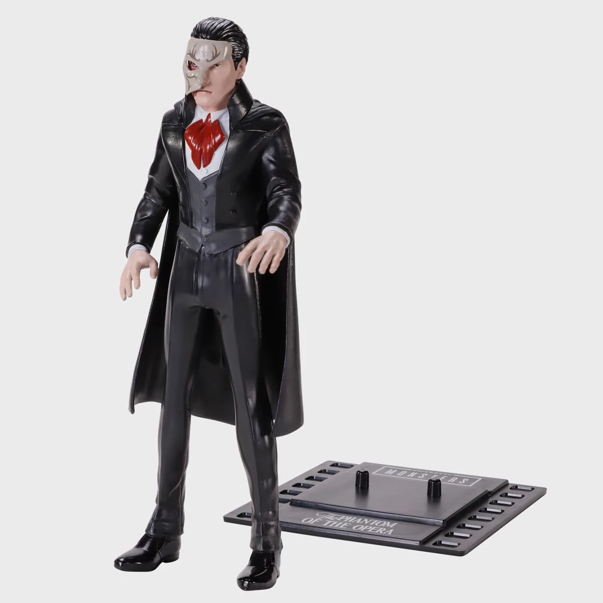 Figurinë fleksibile Noble Collection Bendyfigs Universal Monsters Phantom of the Opera 19 cm me stendë