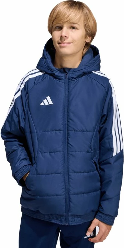 Jakne për fëmijë adidas, navy blue [Madhësia: 152 cm]