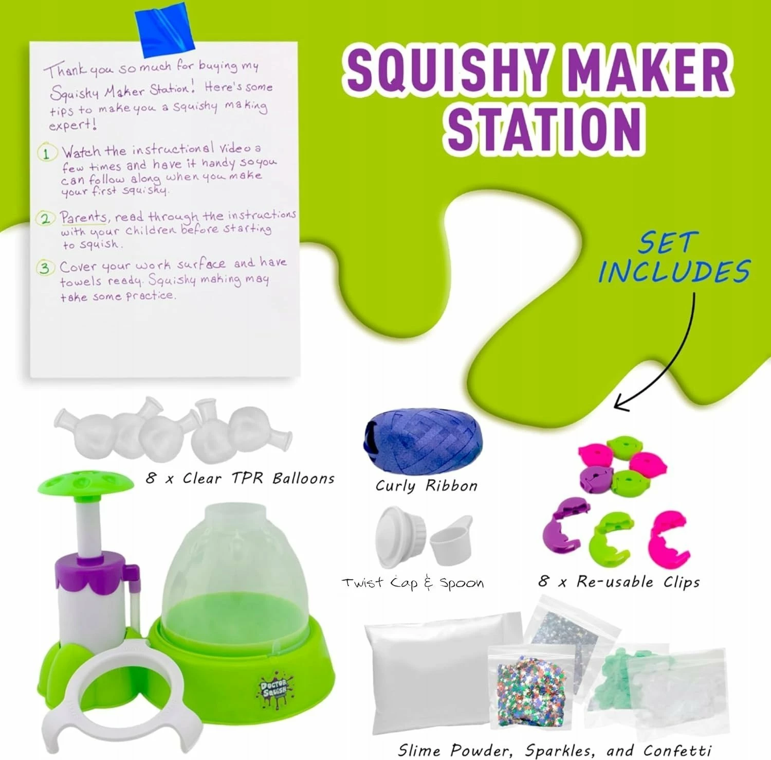 Set lodër kreative Boti Global Doctor Squish Squishy Maker 38038