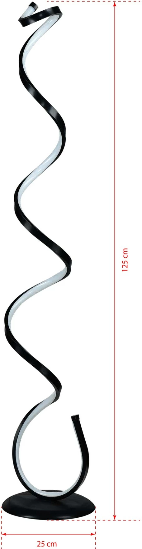 Llambë dyshemeje Opviq, Cobra, e bardhë e zezë