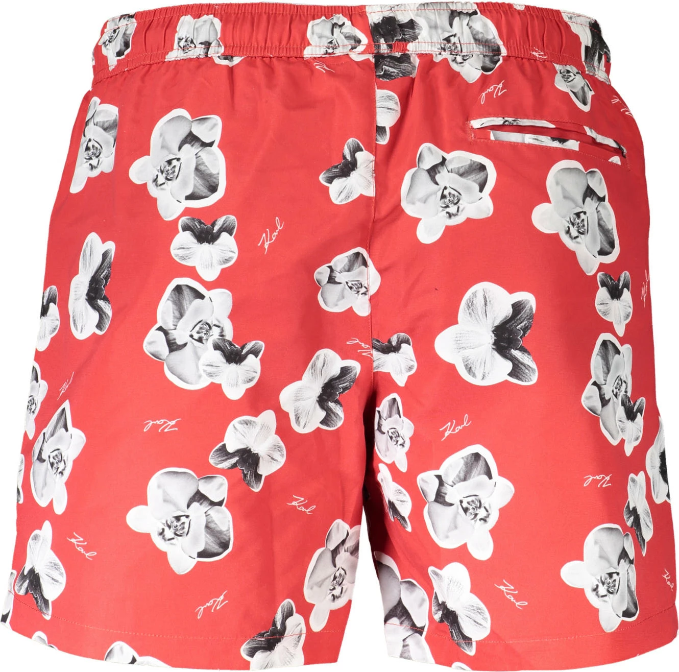 Të poshtme noti KARL LAGERFELD BEACHWEAR meshkuj, të kuqe [Madhësia: XXL]