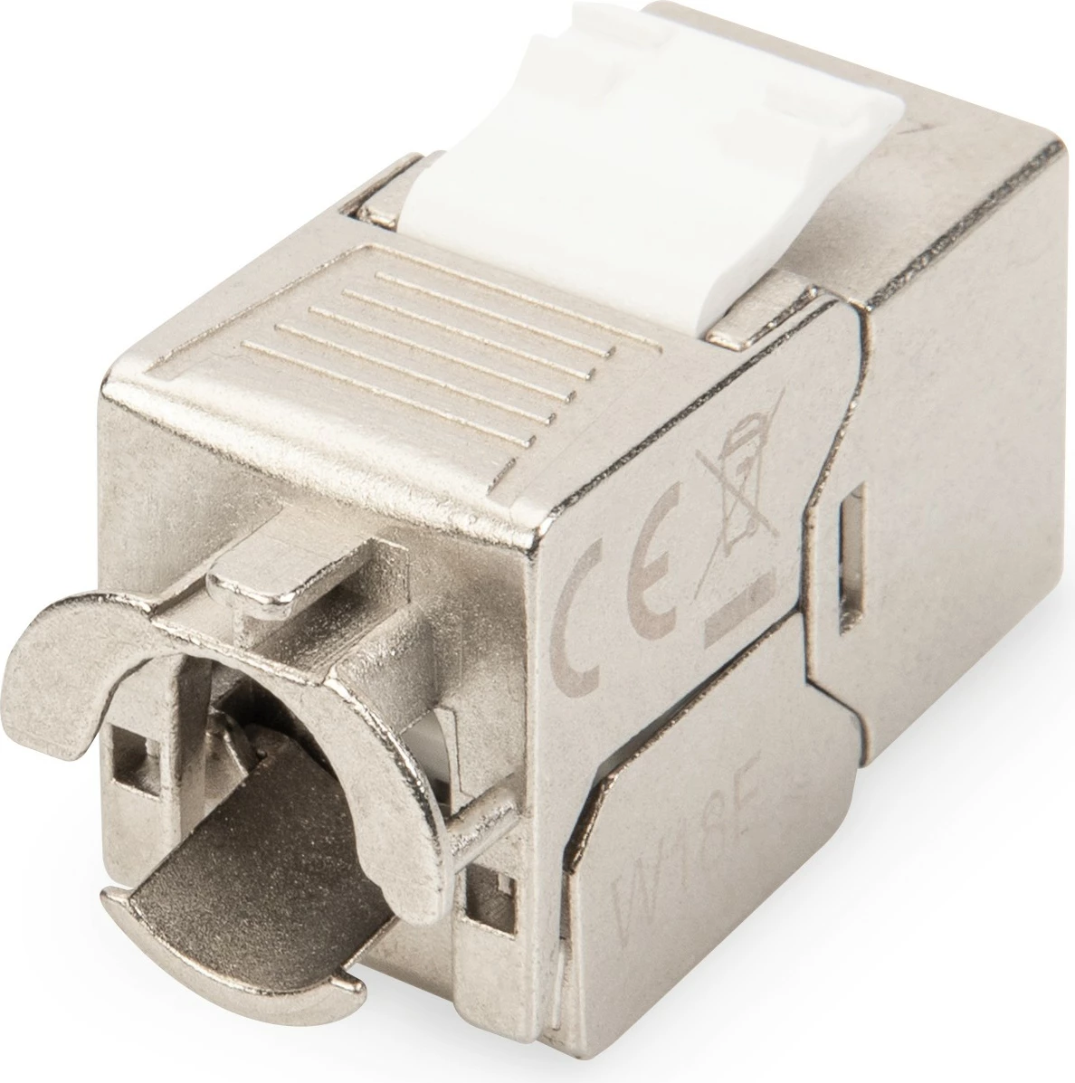 Modul keystone Digitus CAT 6A, shielded, toolfree, silver