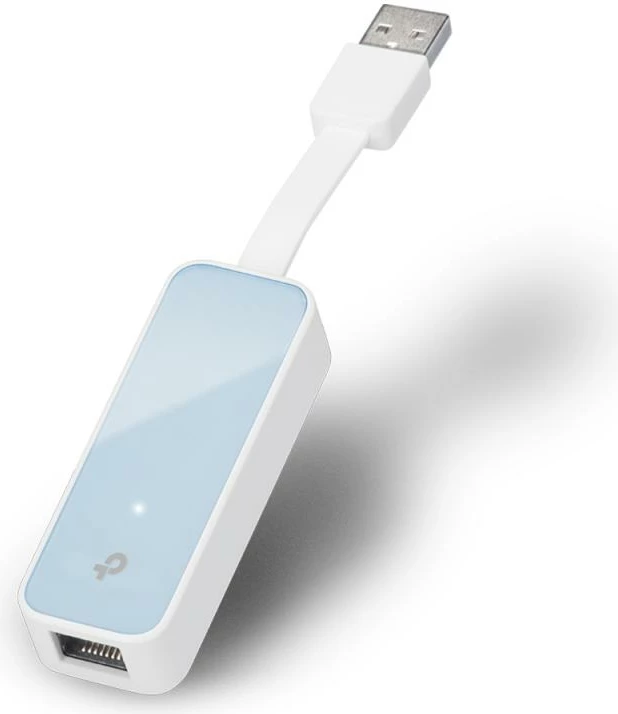 Adapter rrjeti USB 2.0 10/100 Mbps, TP-Link UE200, kompakt Plug & Play, blu/bardhë