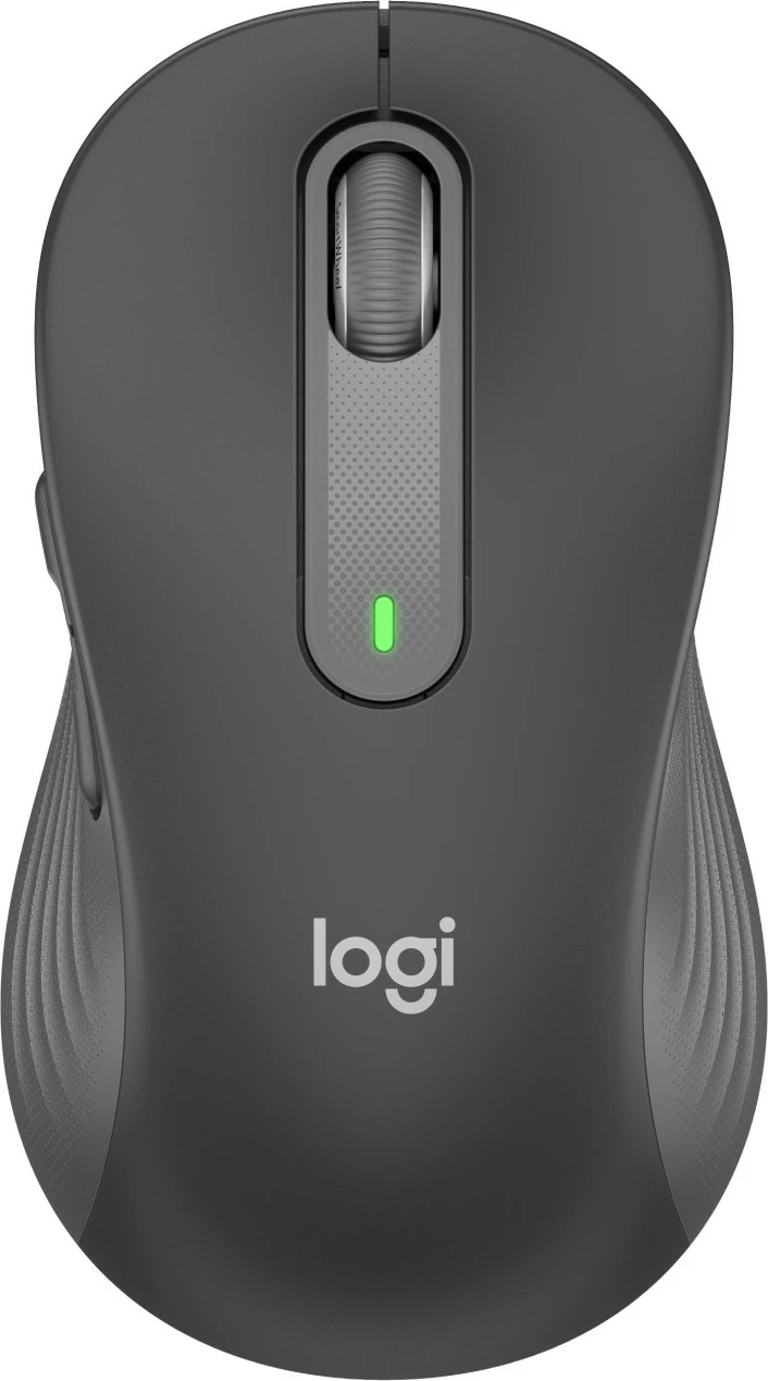Maus Logitech Signature M650 L Wireless për Biznes, Djathtas, Optik, RF Wireless + Bluetooth, 4000 DPI, Grafit