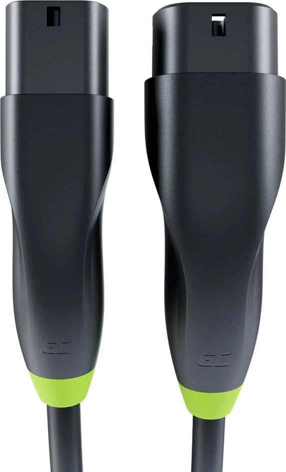 Kabëll karikimi për vetura elektrike Green Cell EVKABGC03, 5 m, i zi