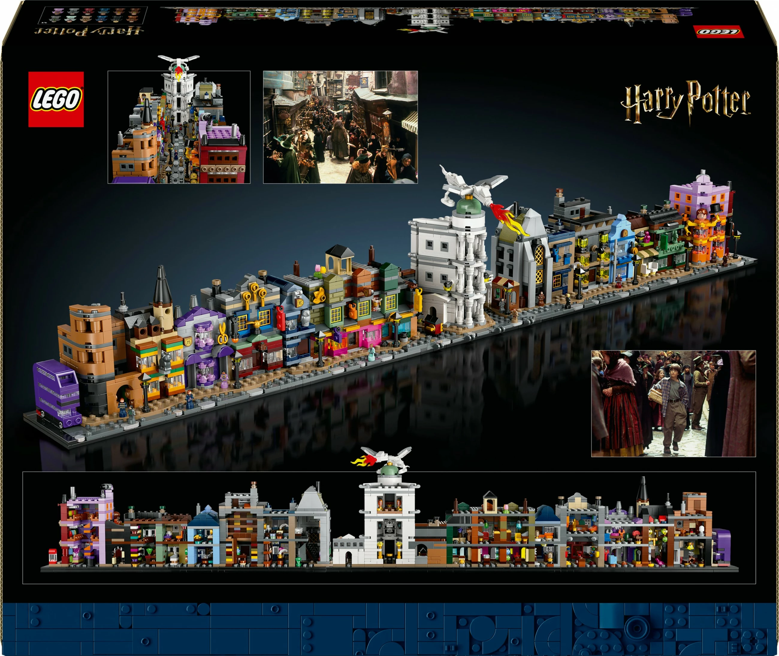 Set ndërtimi LEGO Harry Potter Die Zauberläden der Winkelgasse, shumëngjyrësh