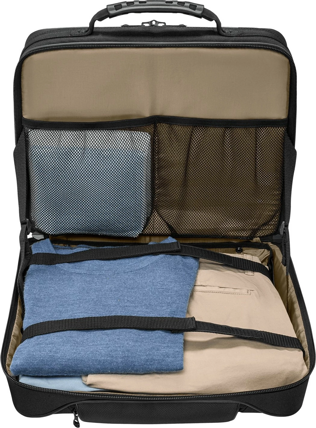 Çantë laptopi Wenger Legacy Black Series 15.6 inç me rrota, e zezë