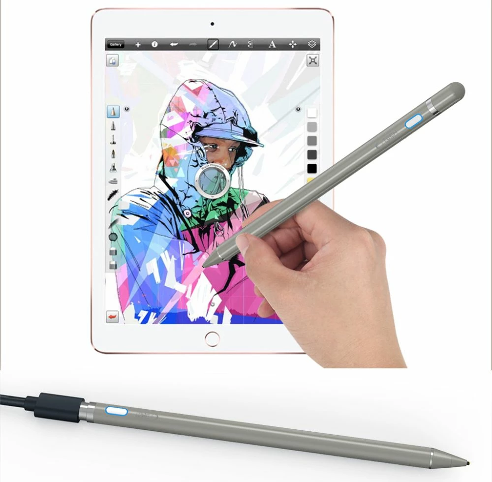 Stilolaps digjital Tech-Protect Active Stylus, Titanium