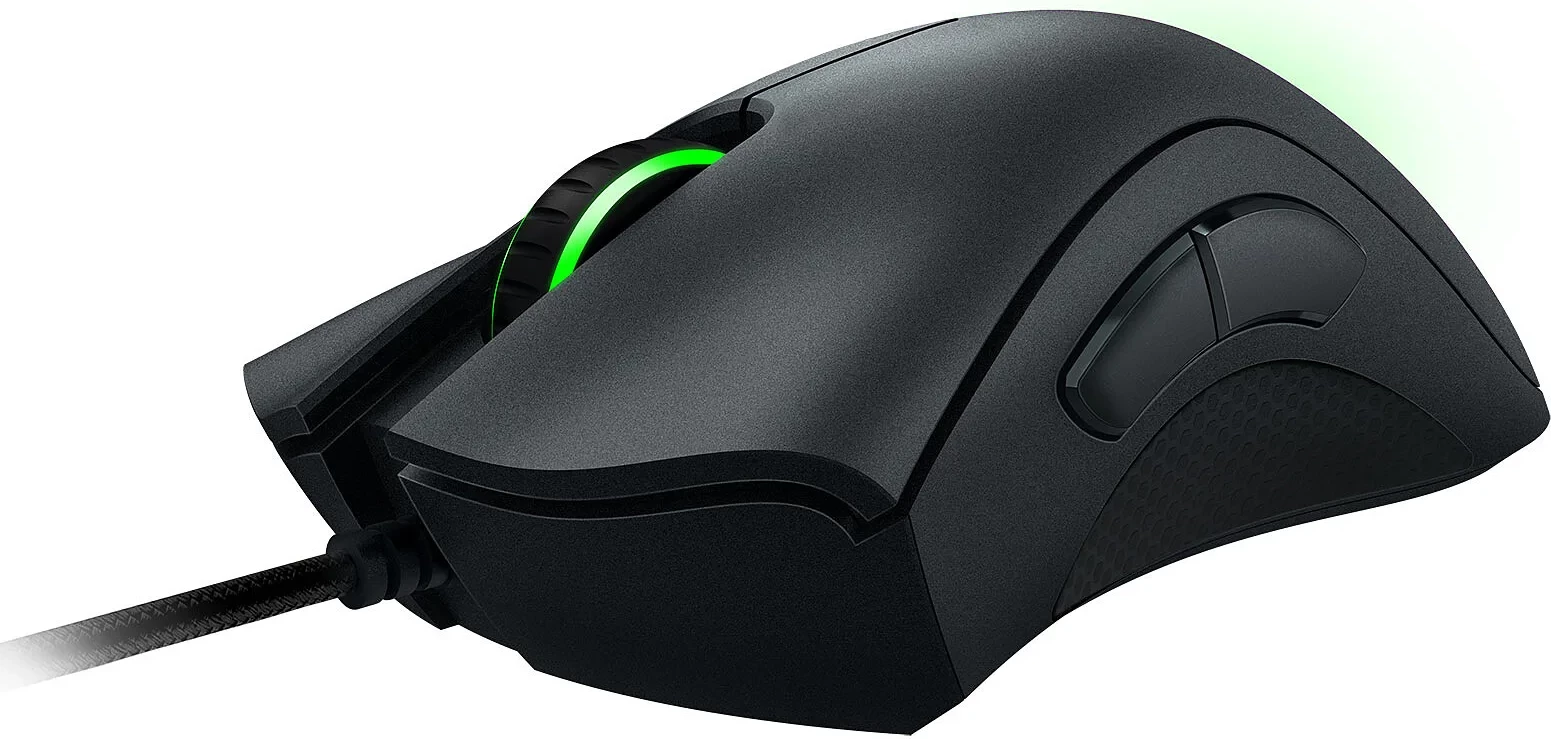 Maus gaming Razer DeathAdder Essential 6400 DPI, 6 butona, USB me kabëll, RGB, i zi 4