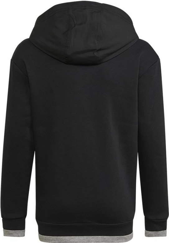 Duks me kapuç adidas për fëmijë, i zi [Madhësia: 140 cm]
