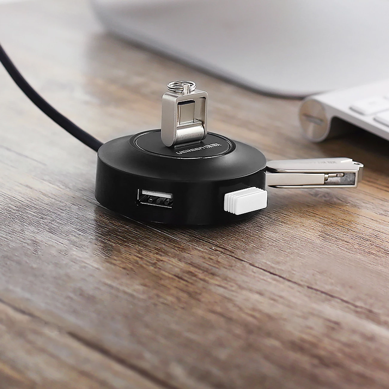 HUB USB Ugreen CR106, 4xUSB-A 2.0, 1m, i zi