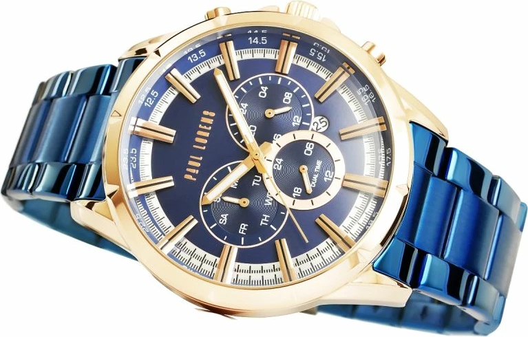 Orë dore për meshkuj Paul Lorens, kaltër