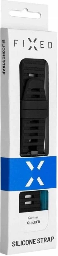 Rrip silikoni Smartwatch Fixed QuickFit FIXSST-QF22MM-BK 22 mm, i zi