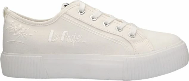 Këpucë për femra Lee Cooper, të bardha