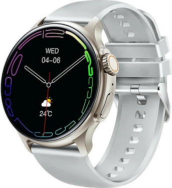 Smartwatch Emporia JOY, AMOLED 1.43", Bluetooth 5.0, 10 ditë bateri, gri