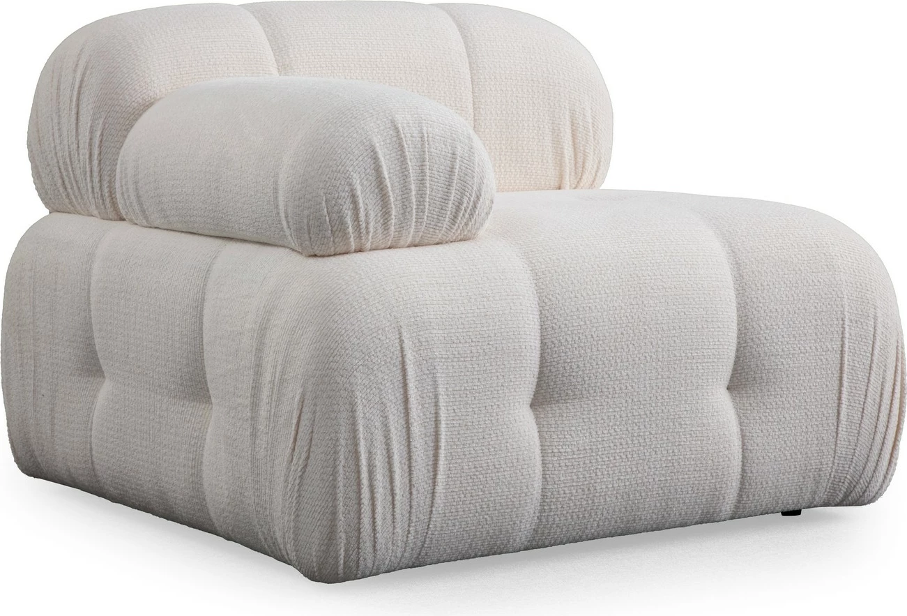 Divan treshe Atelier del Sofa, Petite 3, i bardhë