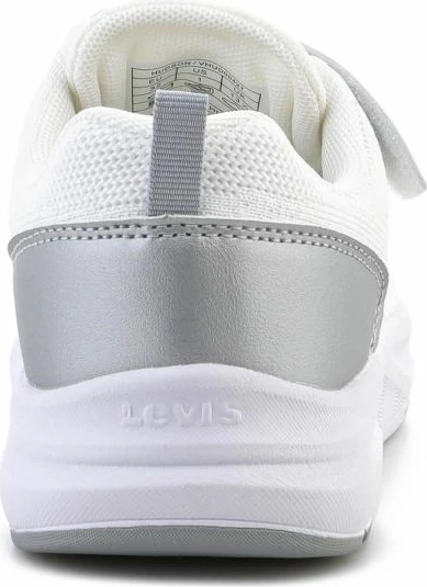Atlete fëmijësh Levi's HUDSON 0042T-0081, të bardha/argjendi