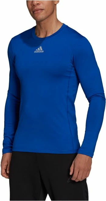 Maicë Adidas TechFit për meshkuj, blu