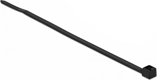 Lidhëse kabllosh DeLOCK Ladder 100 x 2.5 mm, rezistente ndaj nxehtësisë, 100 copë, e zezë