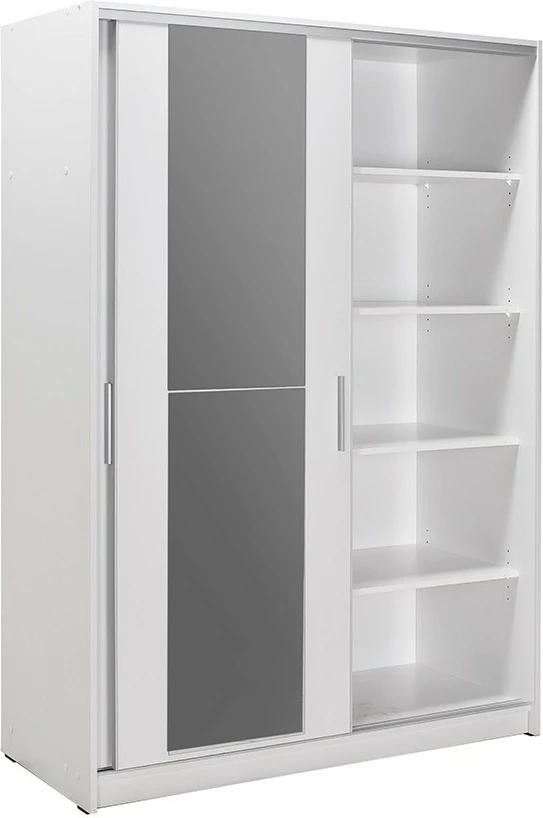 Dollap për rroba, ngjyrë e bardhë, Hanah Home, SWD-512-BB-2