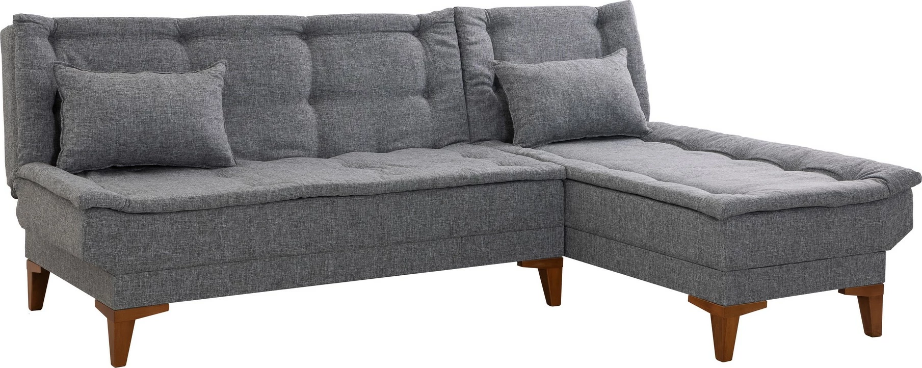 Kënd-sofë shtrat Santo, ngjyrë gri e errët