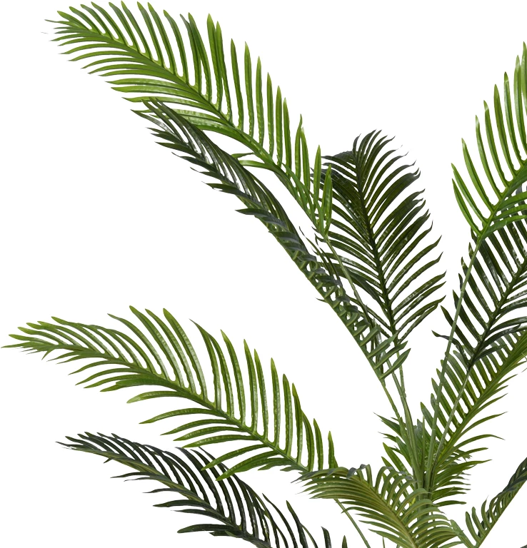 Bimë dekorative Areca II në vazo, Inart, jeshile, pp, H150cm