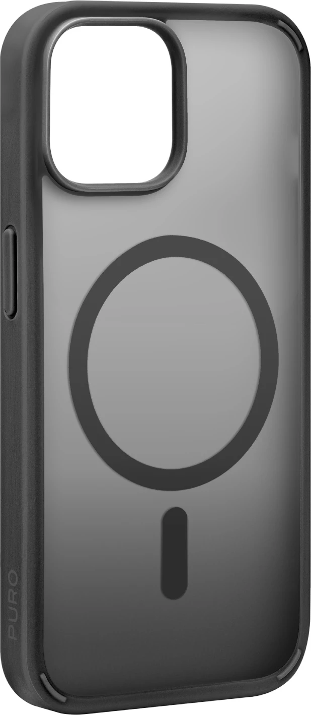 Mbështjellës Puro Gradient me MagSafe për iPhone 15, i zi