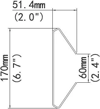 Mbajtës shtylle ALLNET për ALL-CAM2498-LEP