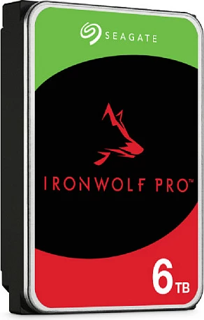 HDD Seagate IronWolf Pro ST6000NT001, 6 TB, 7200 RPM, 256 MB, 3.5"