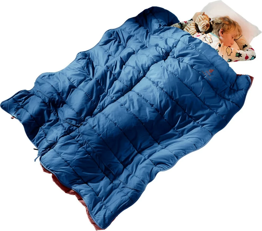 Thes gjumi Deuter Starlight SQ për fëmijë, 130-170 cm, blu